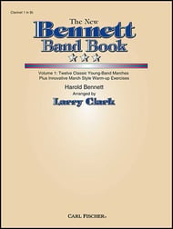 New Bennett Band Book,  Volume 1 Clarinet 1 band method book cover Thumbnail